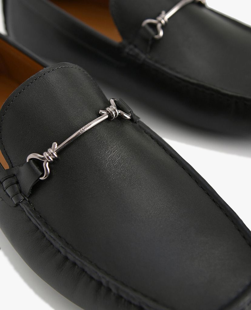 PEDRO - Giày lười nam mũi vuông Bit Detailing