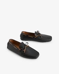 PEDRO - Giày lười nam mũi vuông Textured Leather