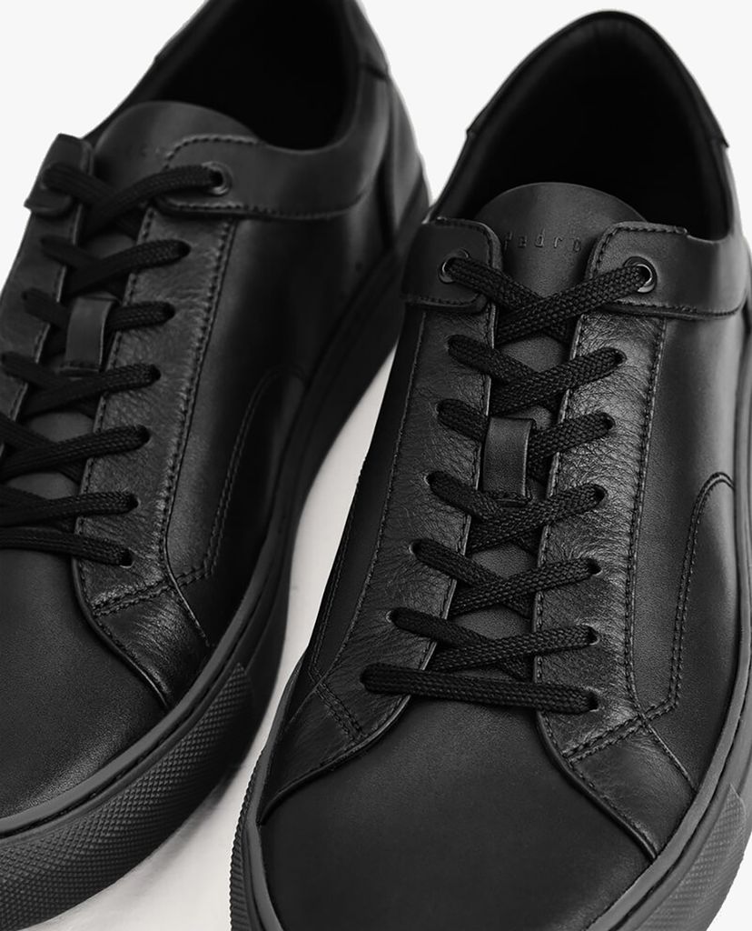 PEDRO - Giày thể thao nam Embossed Leather Detail
