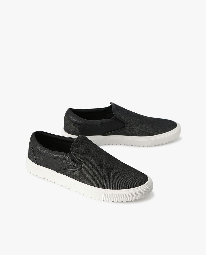 PEDRO - Giày lười nam Denim Slip On