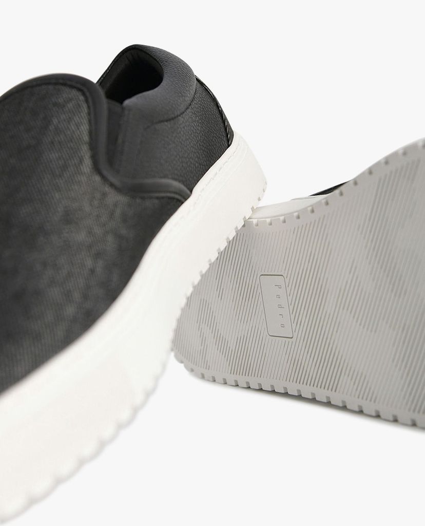 PEDRO - Giày lười nam Denim Slip On