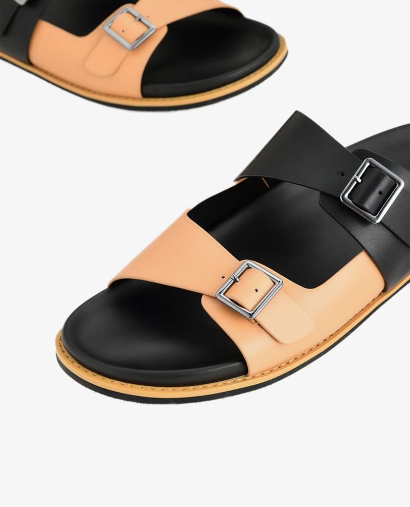 PEDRO - Giày sandals nam quai ngang Two Toned