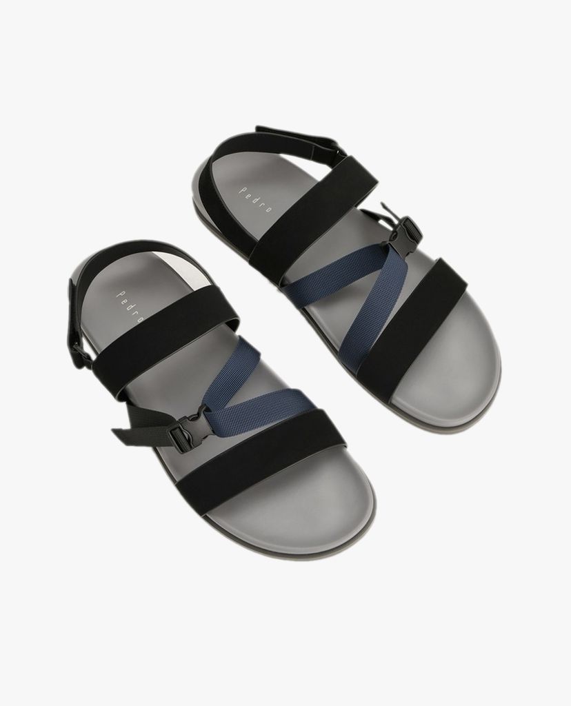 PEDRO - Sandal nam quai ngang Strappy Slingback