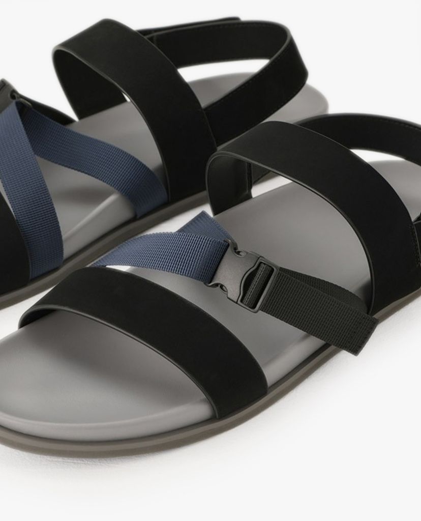 PEDRO - Sandal nam quai ngang Strappy Slingback