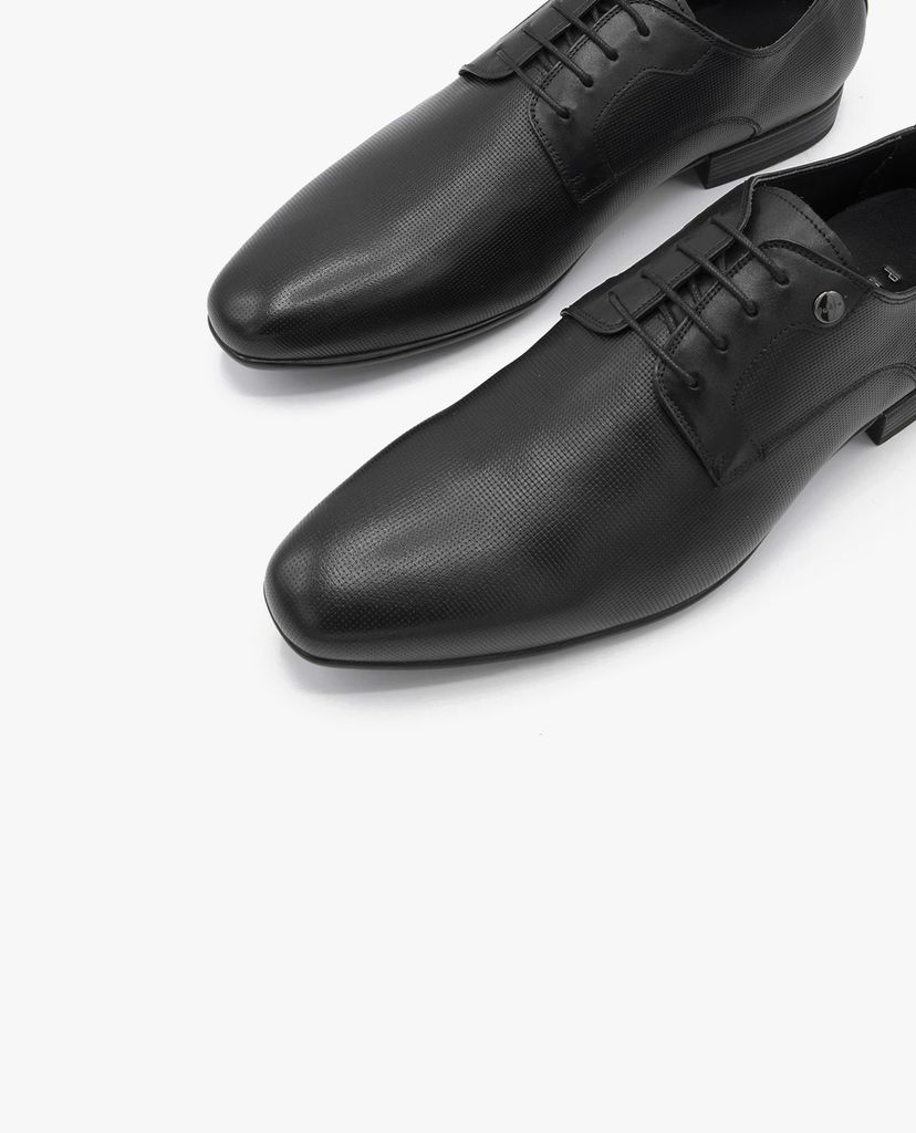 PEDRO - Giày tây nam mũi nhọn Burnished Leather Derby