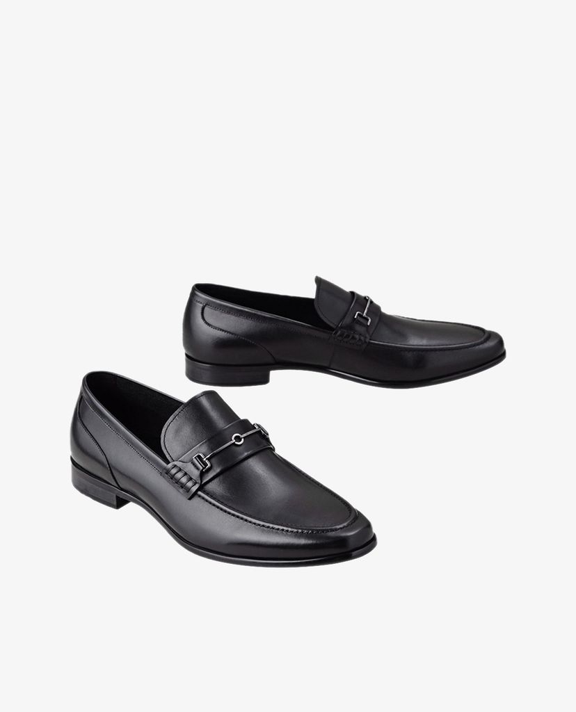 PEDRO - Giày tây nam Leather Bit Loafers