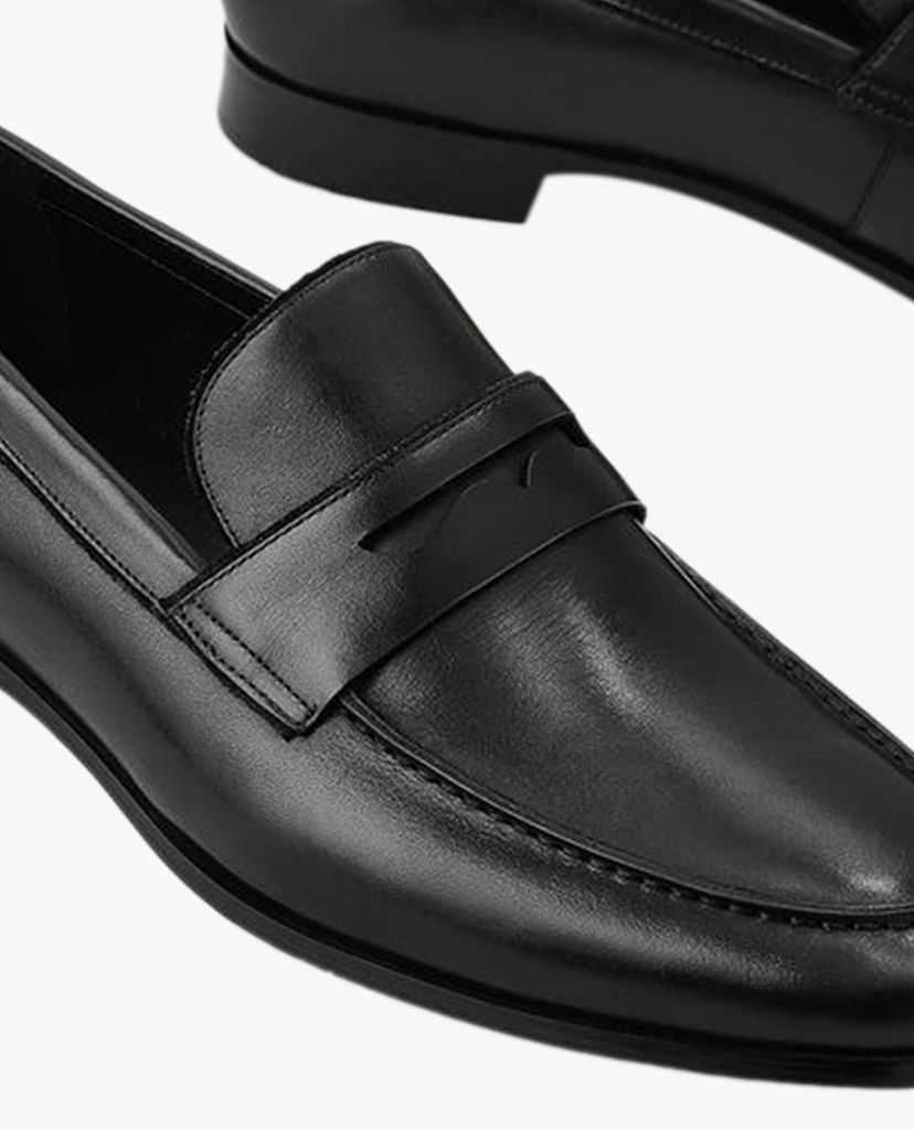 PEDRO - Giày tây nam mũi nhọn Leather Penny