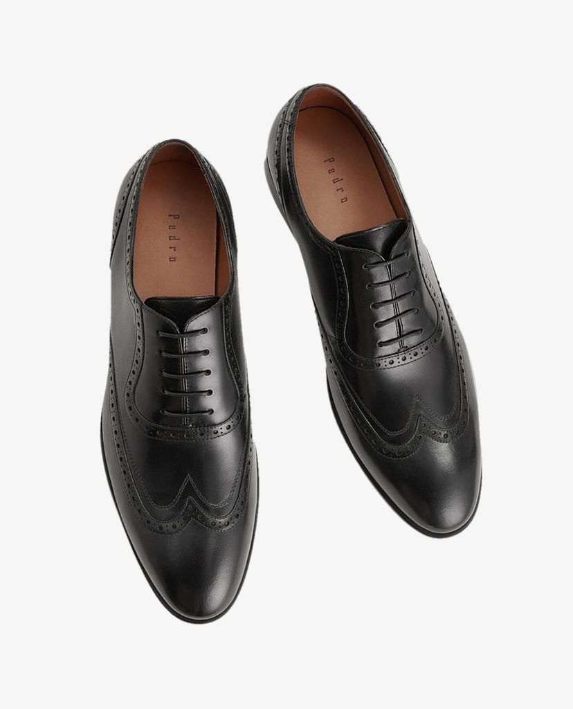 PEDRO - Giày oxford nam mũi nhọn Leather