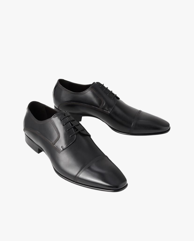 PEDRO - Giày tây nam mũi nhọn Burnished Leather