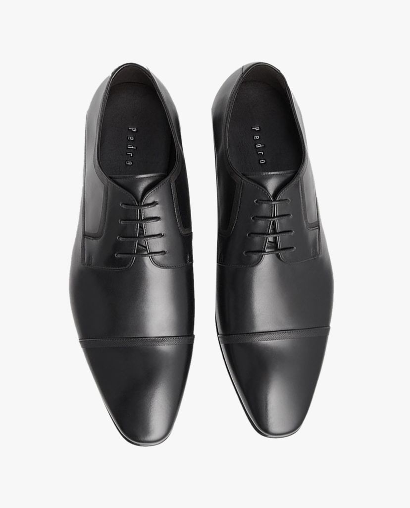 PEDRO - Giày tây nam mũi nhọn Burnished Leather
