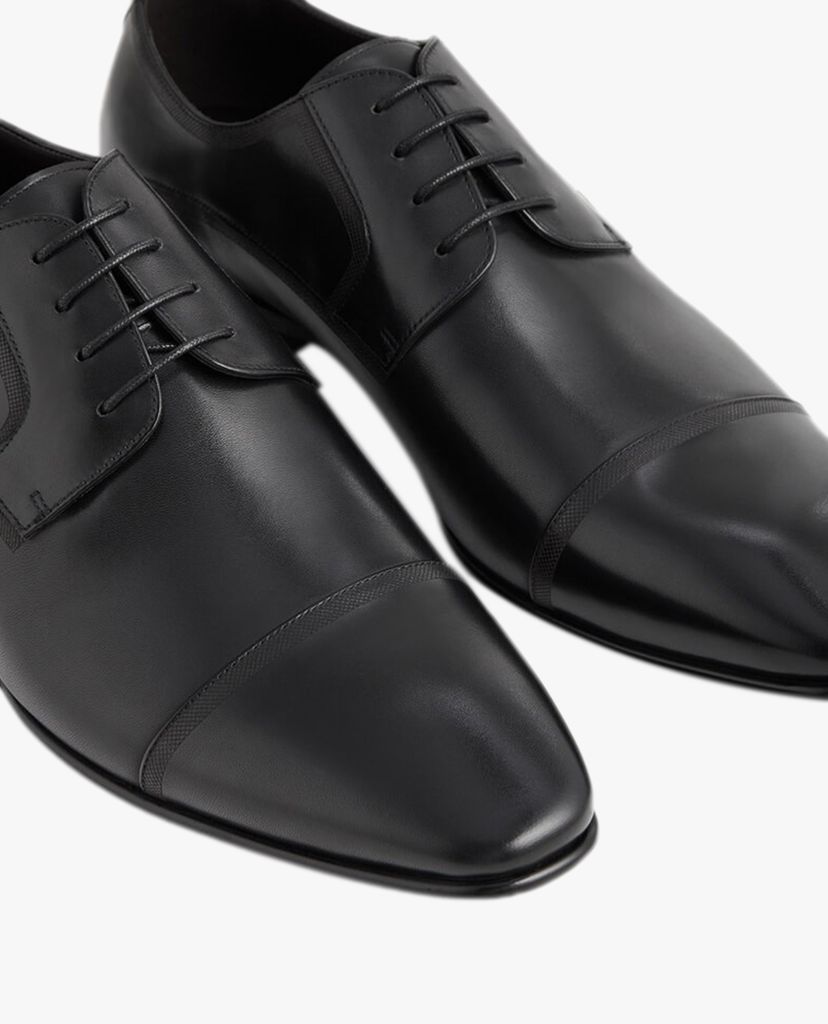 PEDRO - Giày tây nam mũi nhọn Burnished Leather