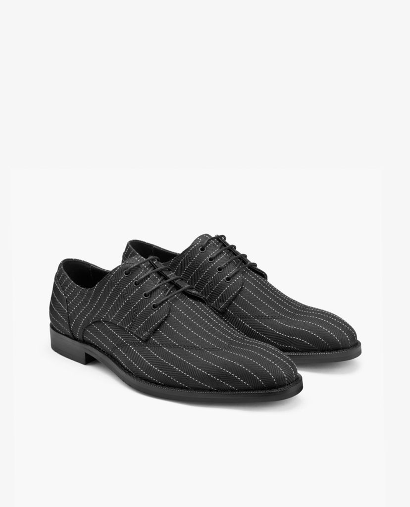 PEDRO - Giày tây nam mũi nhọn Herringbone Fabric