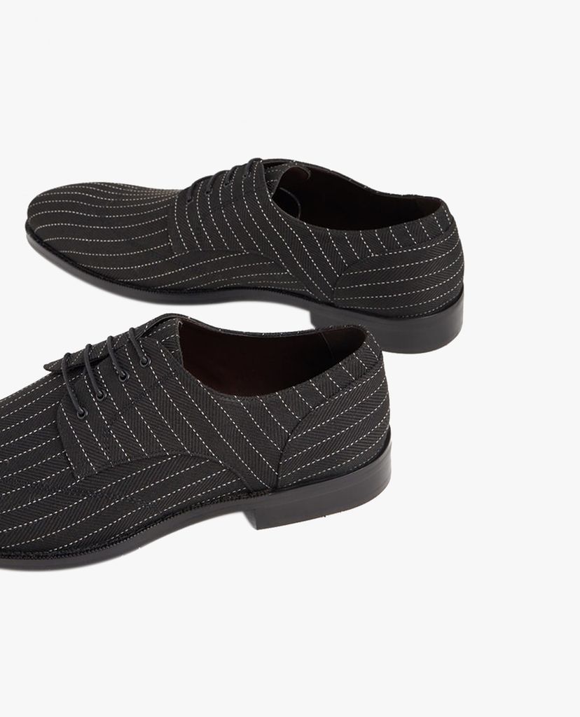 PEDRO - Giày tây nam mũi nhọn Herringbone Fabric