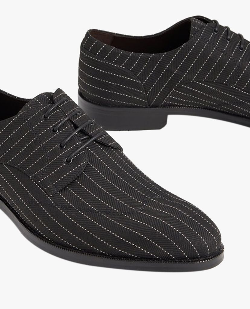 PEDRO - Giày tây nam mũi nhọn Herringbone Fabric