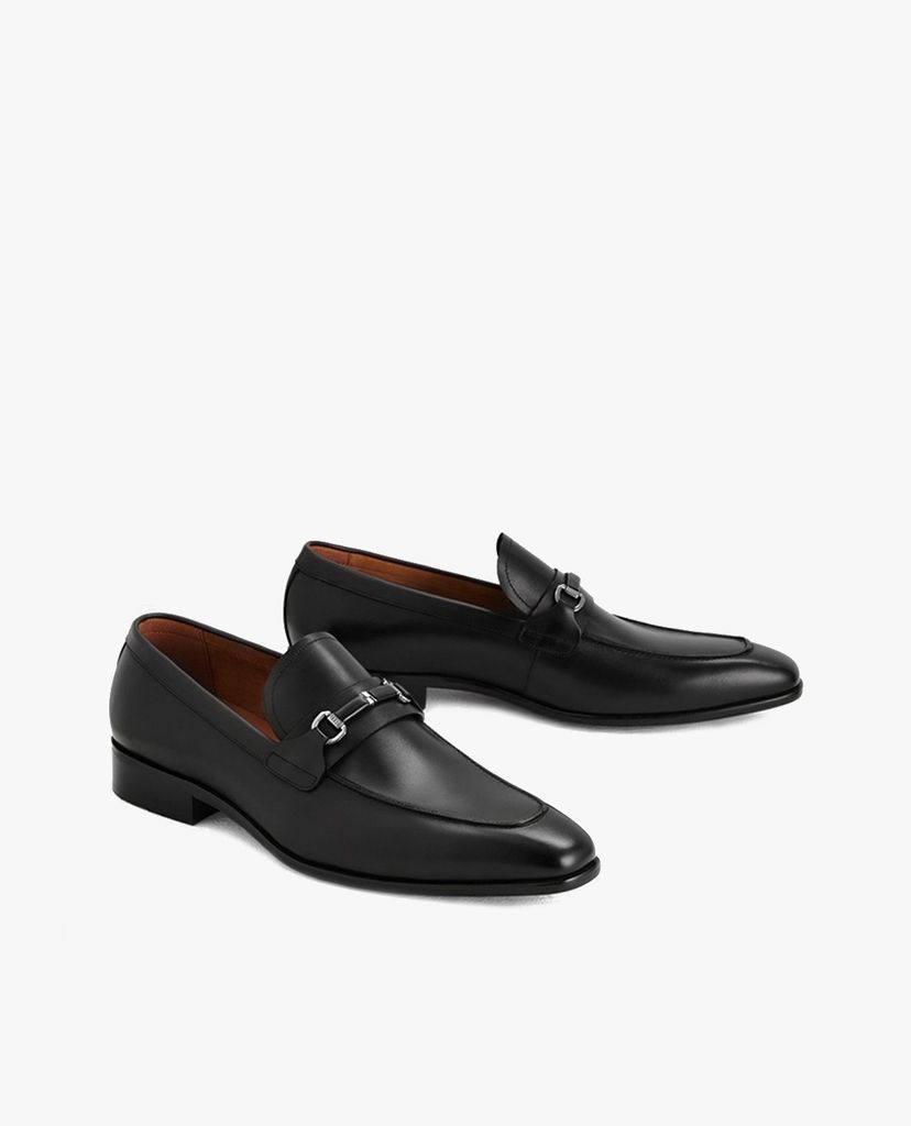 PEDRO - Giày tây nam mũi nhọn Horsebit Leather