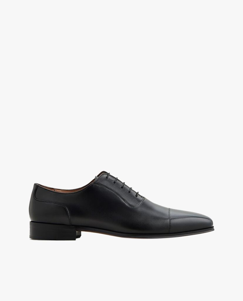 PEDRO - Giày oxford nam mũi nhọn Leather Cap Toe