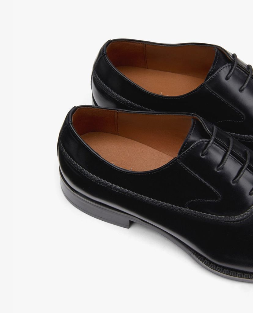 PEDRO - Giày oxford nam Burnished Calfskin
