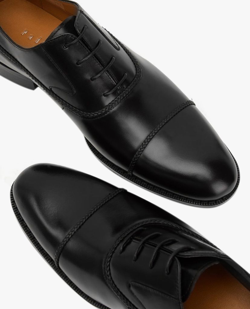 PEDRO - Giày oxford nam Burnished Calfskin