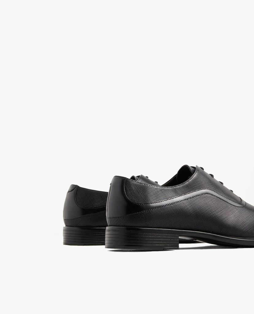 PEDRO - Giày oxford nam mũi vuông Embossed Leather
