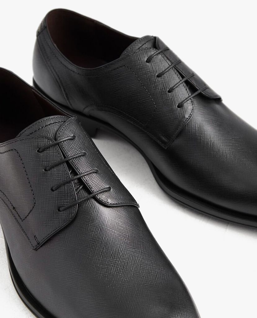 PEDRO - Giày tây nam thắt dây Embossed Leather