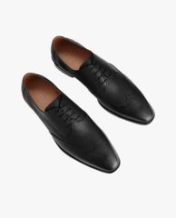 PEDRO - Giày tây nam thắt dây Brogue Leather