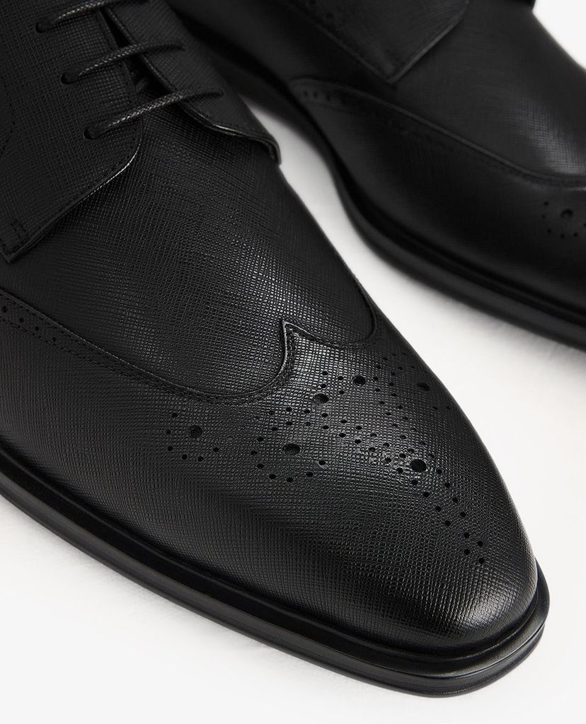 PEDRO - Giày tây nam thắt dây Brogue Leather
