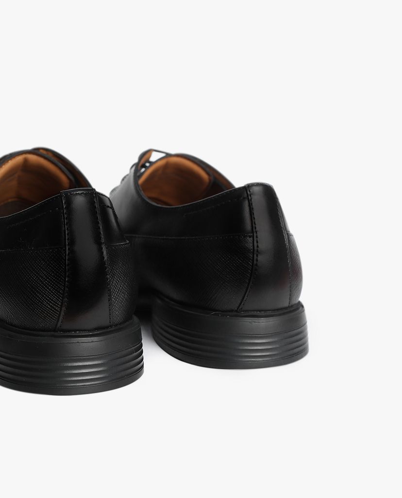 PEDRO - Giày tây nam Leather Cap Toe