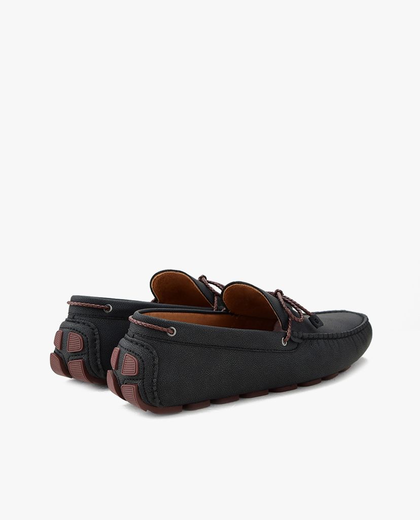 PEDRO - Giày lười nam phối nơ Pointed Toe Bow