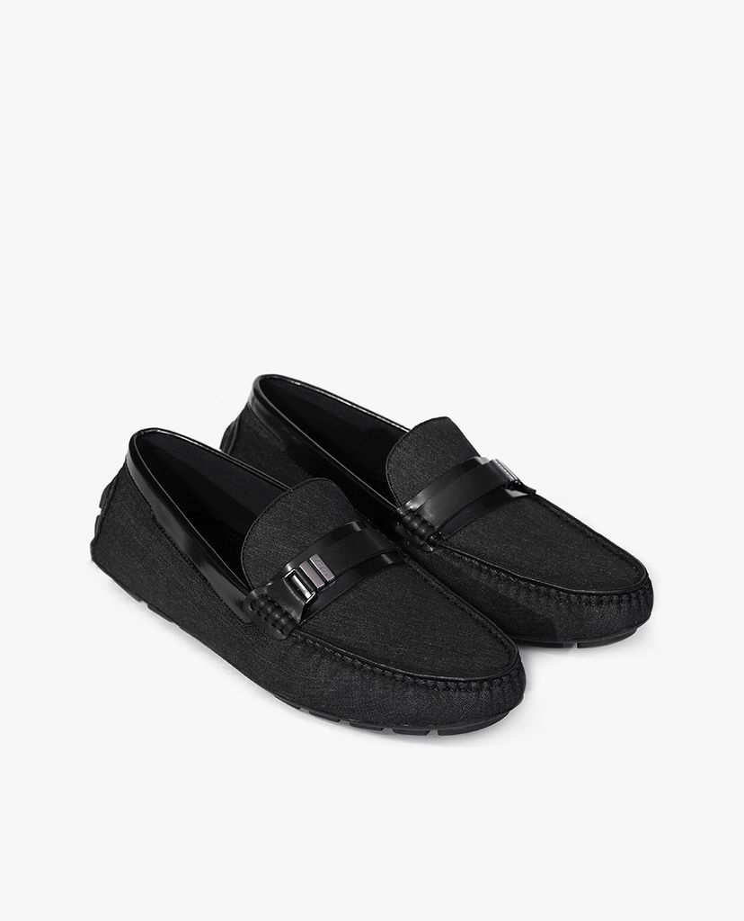 Giày mọi nam Denim Plain Toe