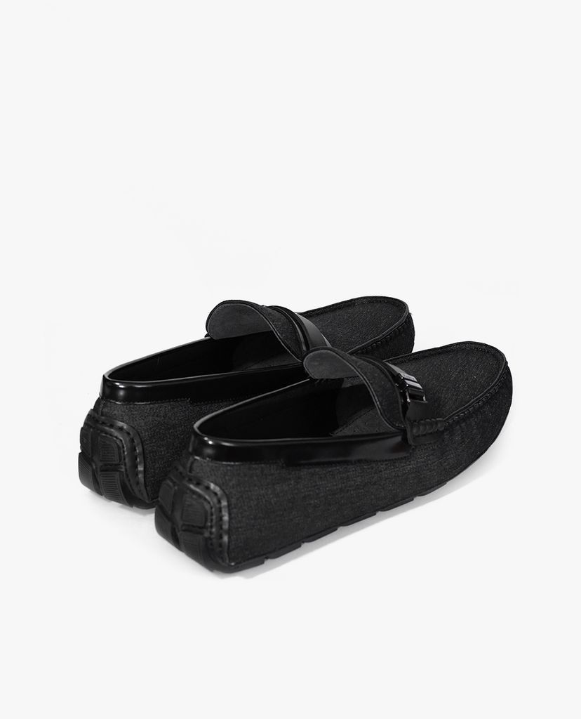 Giày mọi nam Denim Plain Toe