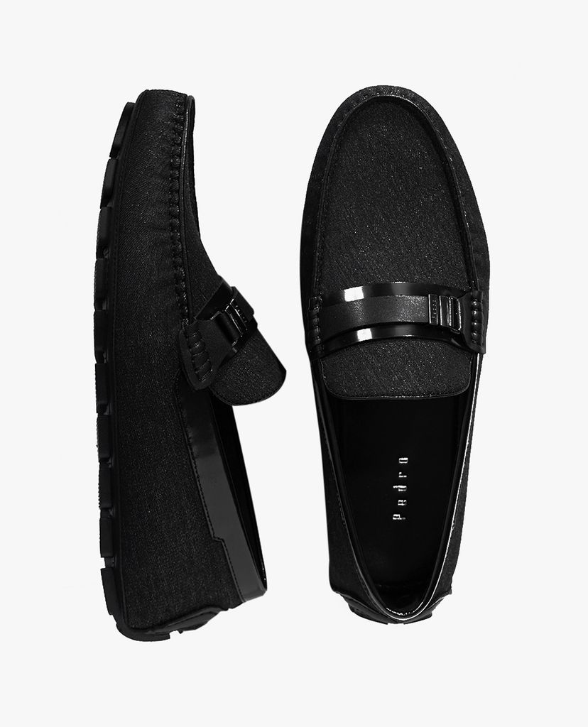 Giày mọi nam Denim Plain Toe