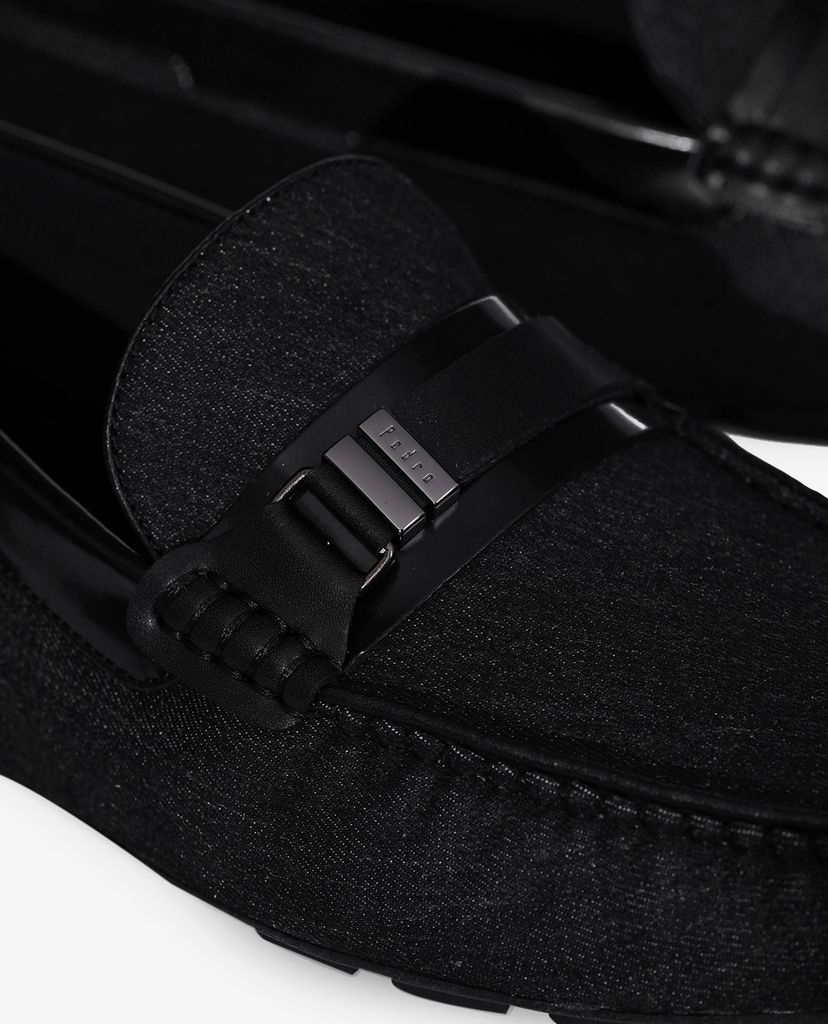 Giày mọi nam Denim Plain Toe