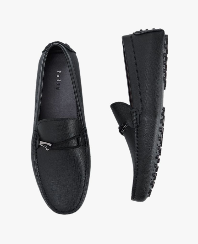PEDRO - Giày lười nam Bit Detail Leather