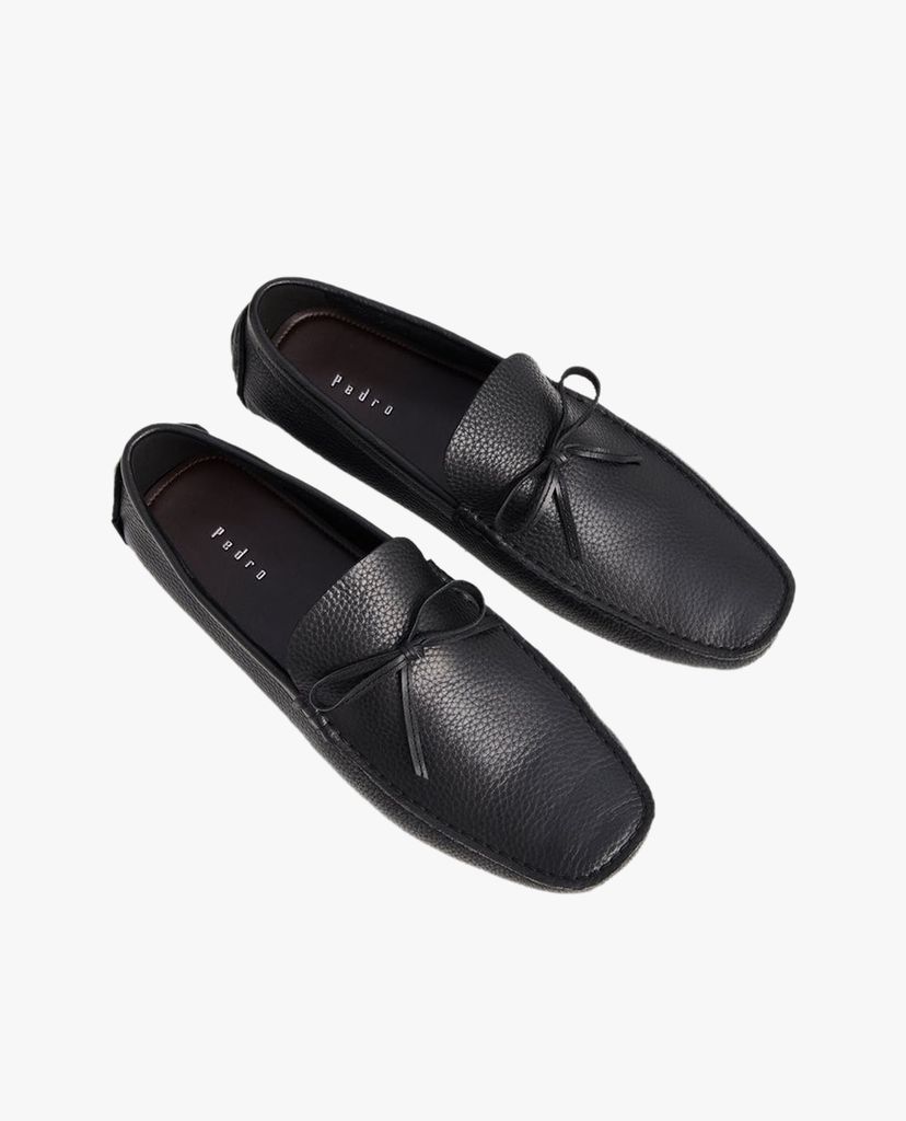 PEDRO - Giày lười nam cột nơ Bow Detail Leather