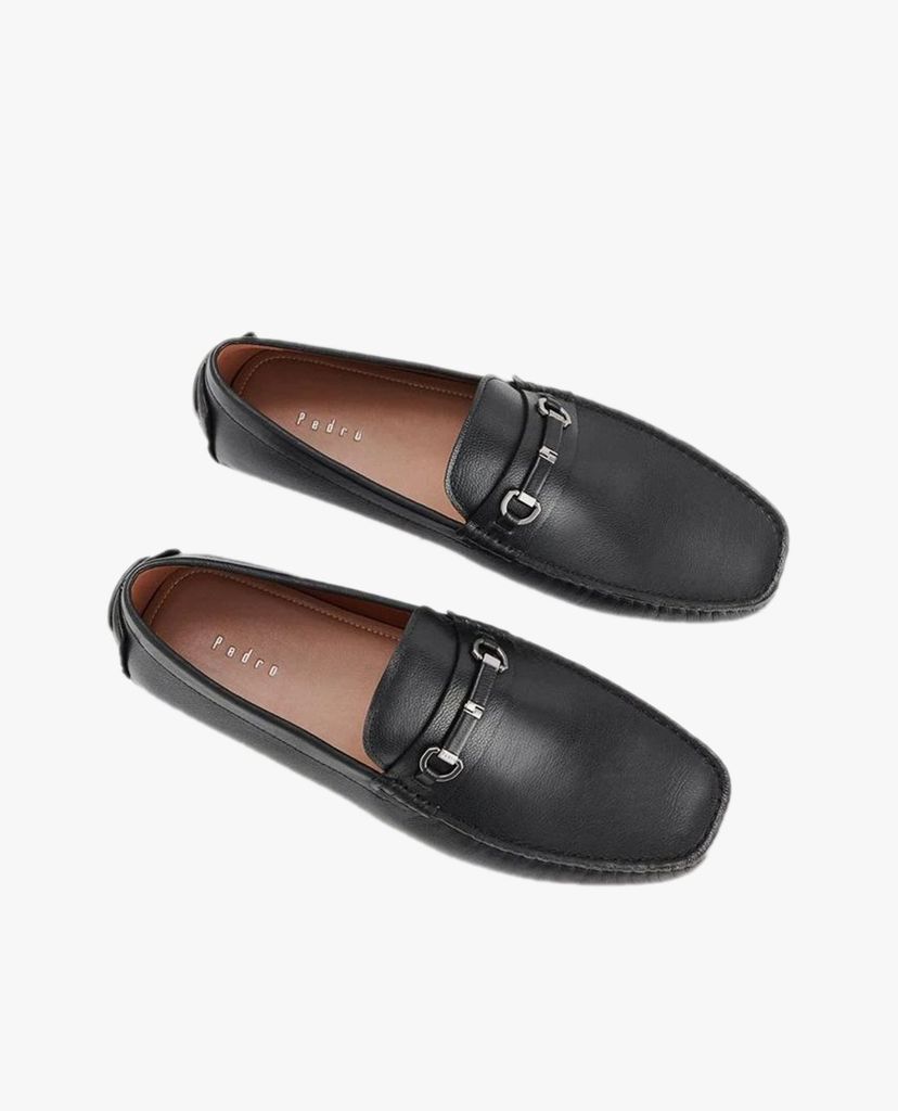 PEDRO - Giày lười nam Horsebit Leather