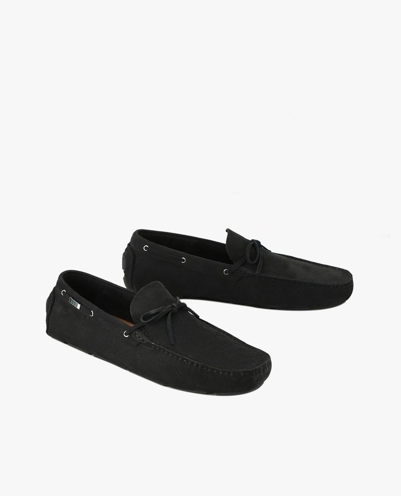 PEDRO - Giày lười nam Bow Detailed Nubuck