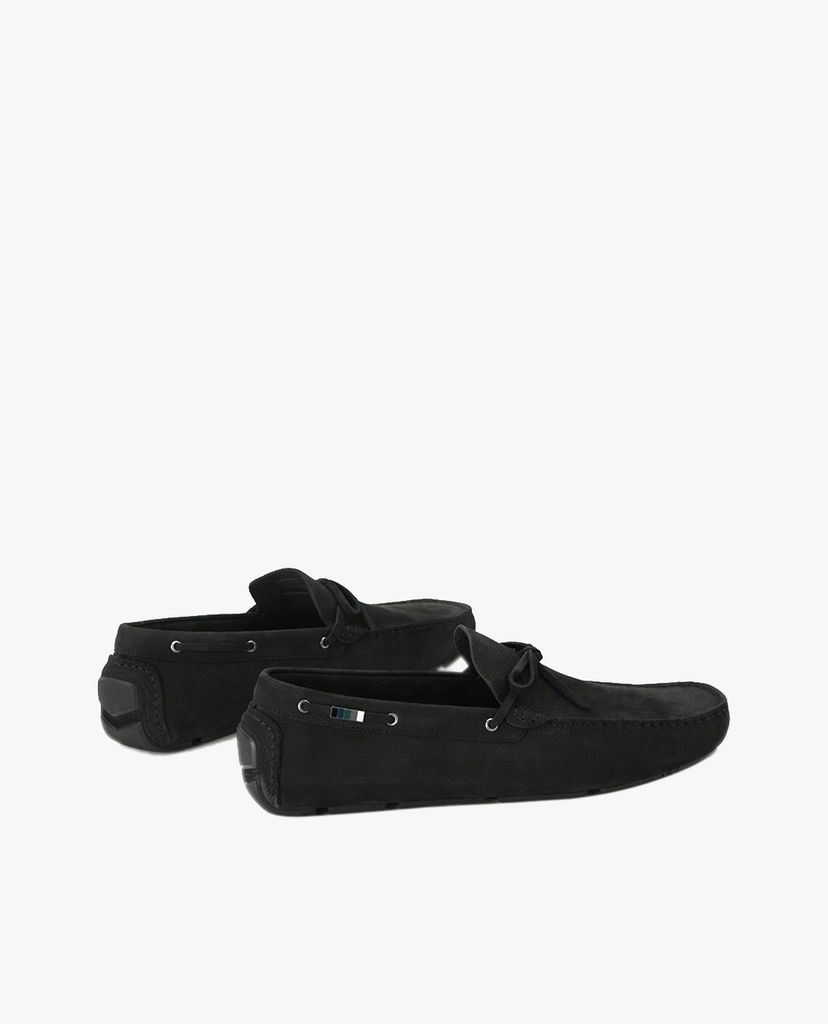 PEDRO - Giày lười nam Bow Detailed Nubuck