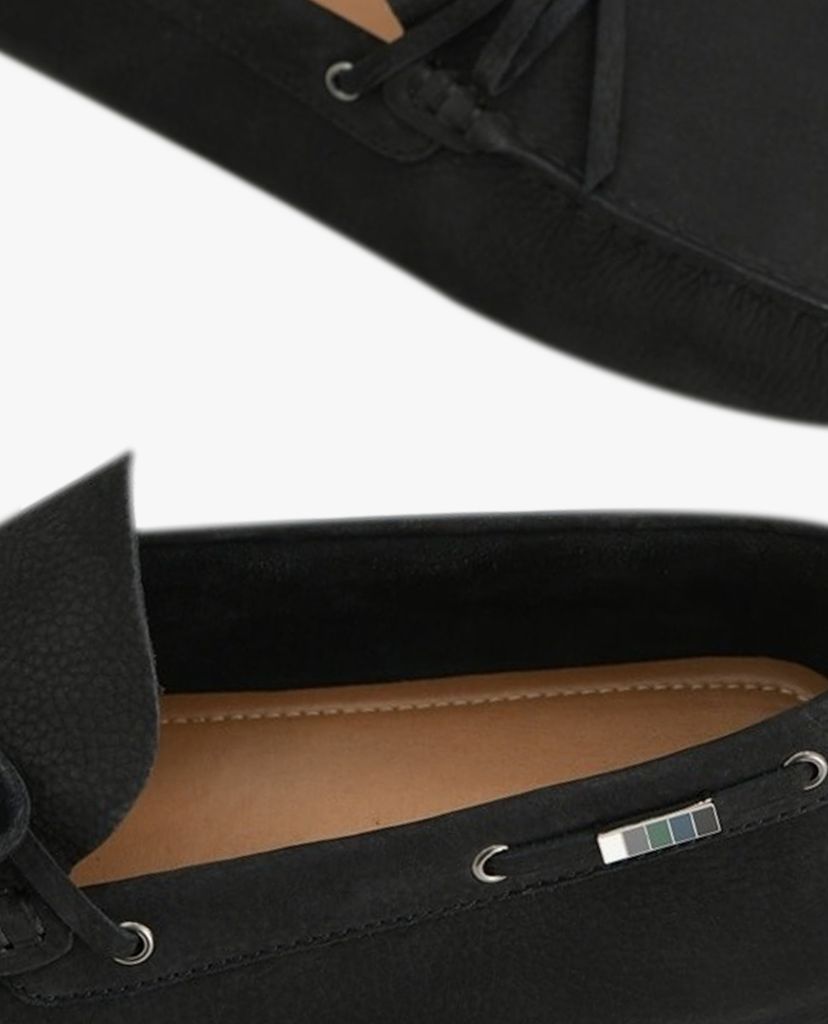 PEDRO - Giày lười nam Bow Detailed Nubuck