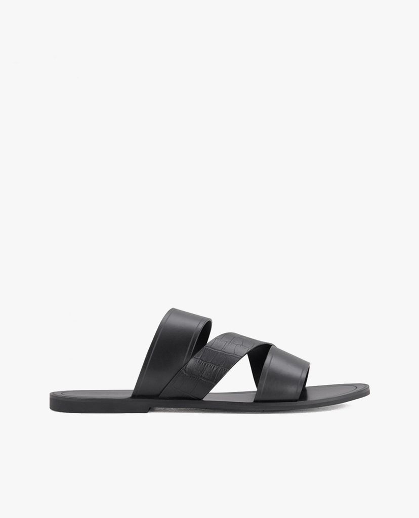 PEDRO - Giày sandals nam quai ngang Croc Effect