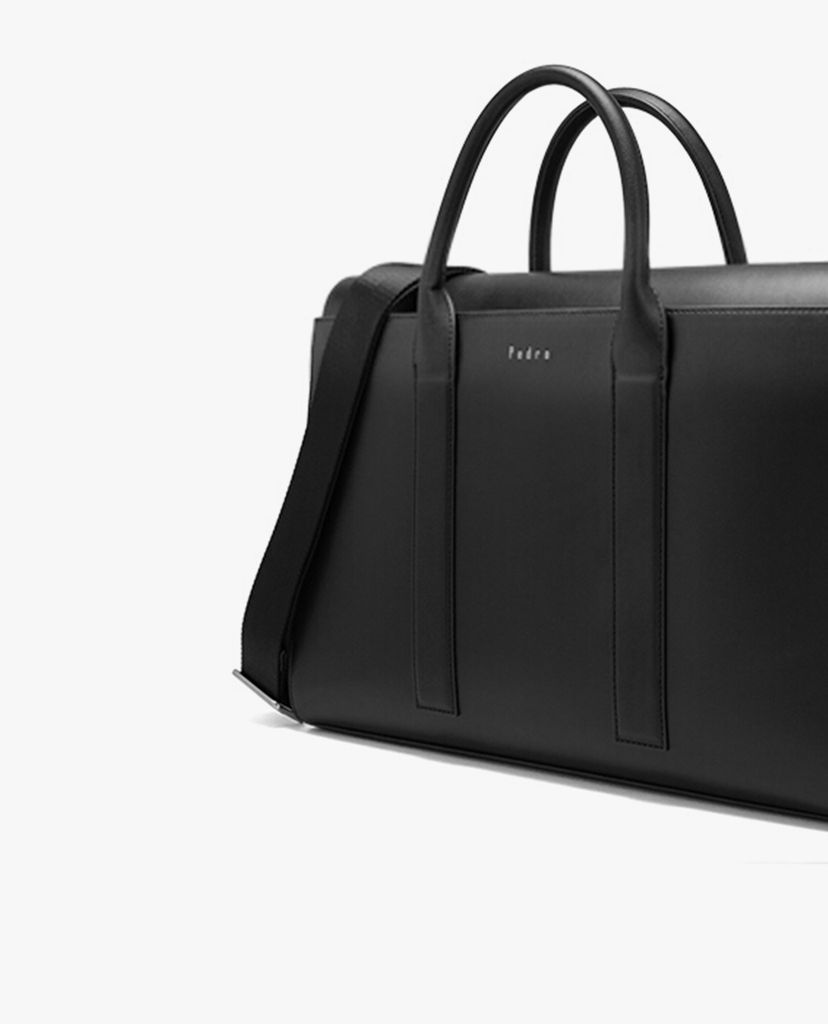 PEDRO - Cặp xách nam phối zip phom chữ nhật thời trang