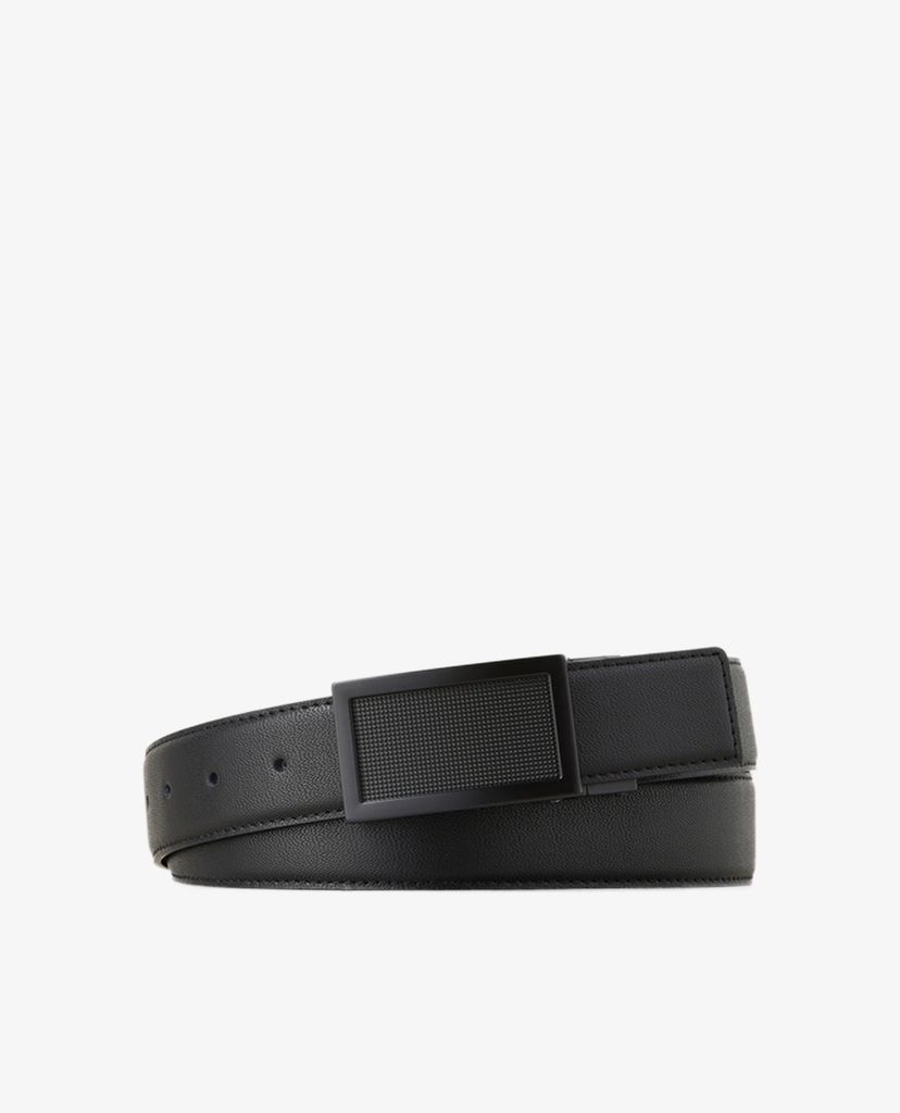 PEDRO - Thắt lưng nam da bảng vừa Embossed Leather Reversible Tang
