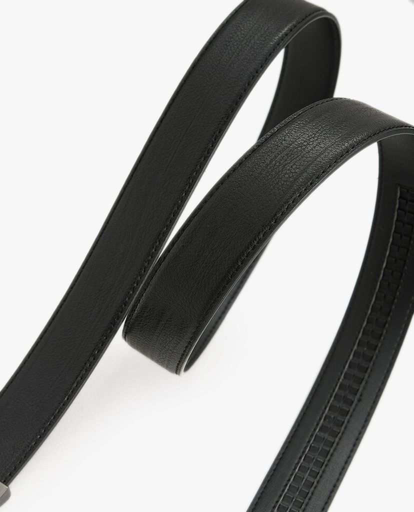 PEDRO - Thắt lưng nam da bản vừa Leather Automatic Buckle