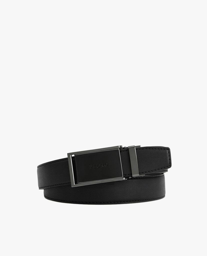 PEDRO - Thắt lưng nam da bản vừa thời trang Automatic Buckle