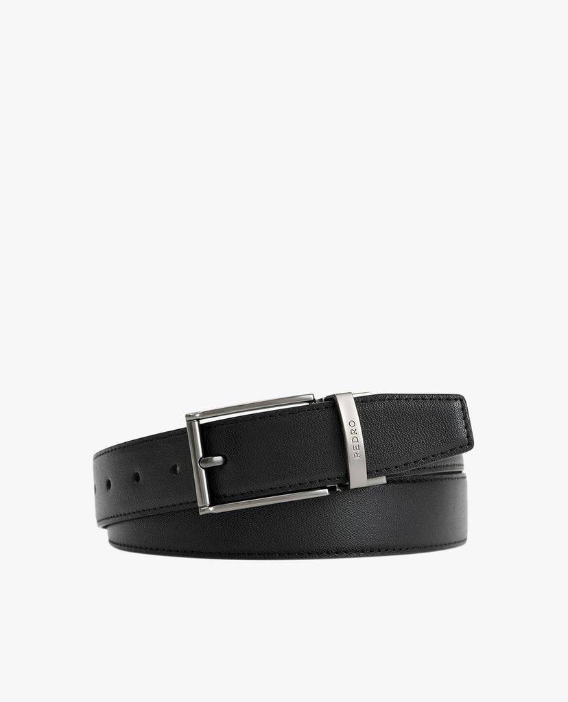 PEDRO - Thắt lưng nam da bản vừa Reversible Pin