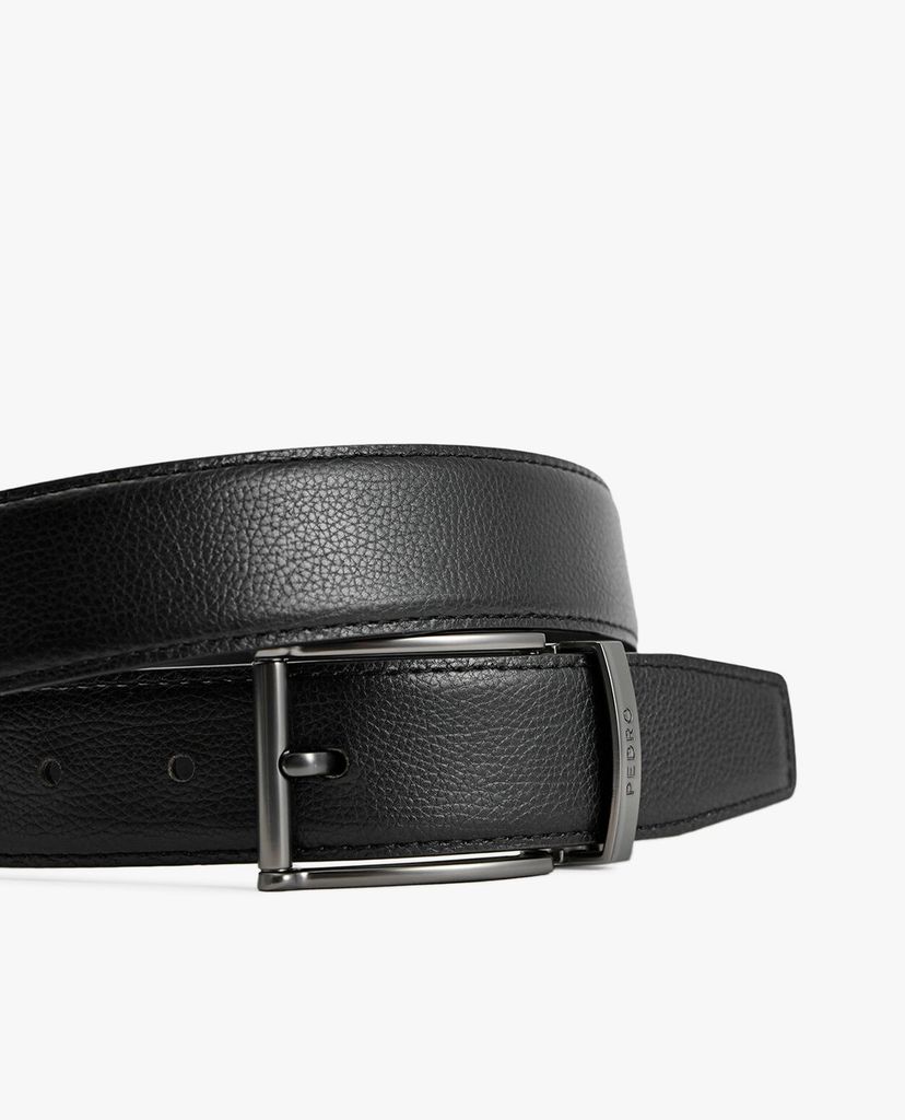 PEDRO - Thắt lưng nam da bản vừa Reversible Pin