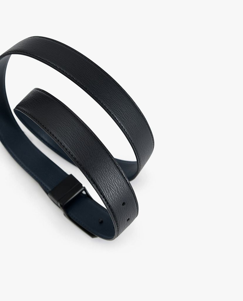 PEDRO - Thắt lưng nam da Textured Leather Reversible
