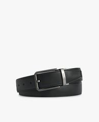 PEDRO - Thắt lưng nam da mặt kim loại Reversible Tang Leather