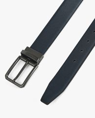 PEDRO - Thắt lưng nam da mặt kim loại Reversible Tang Leather