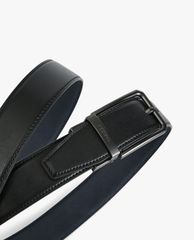 PEDRO - Thắt lưng nam da mặt kim loại Reversible Tang Leather