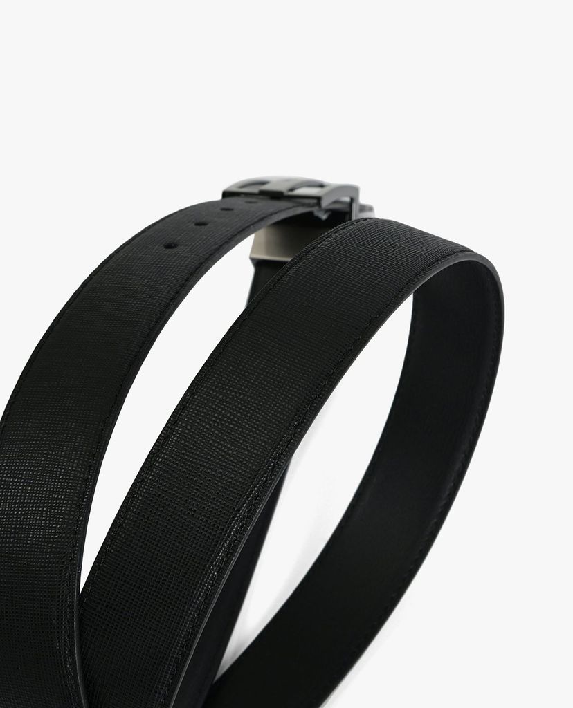 PEDRO - Thắt lưng nam mặt khóa kim loại Leather Automatic